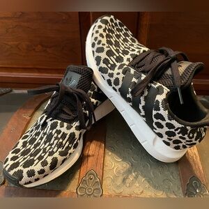 Adidas leopard print sneakers